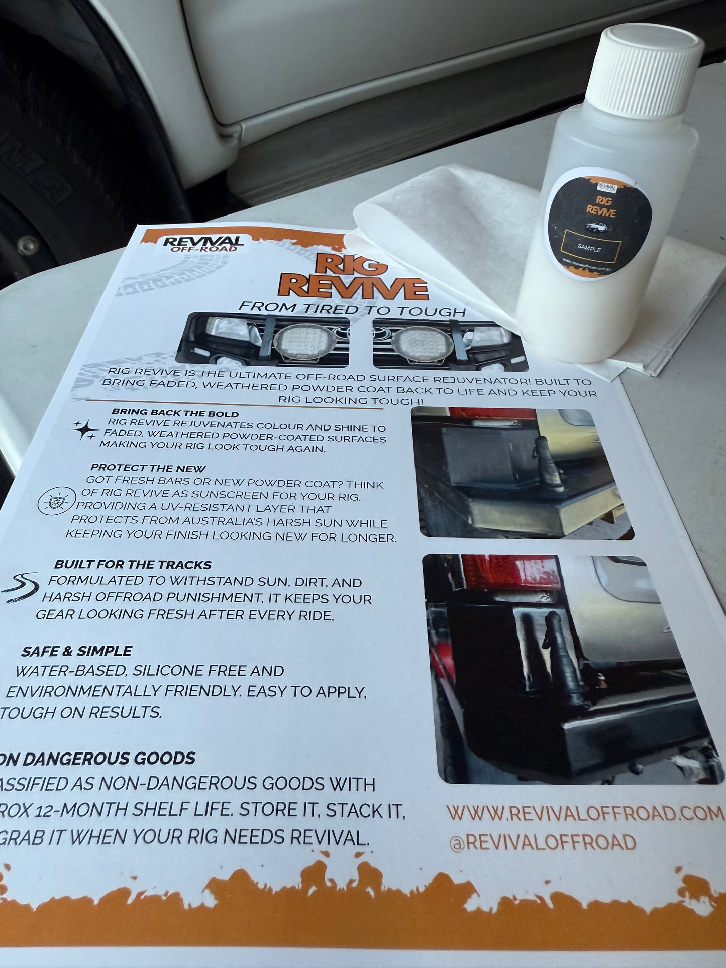 Rig Revive – 100ml Sample