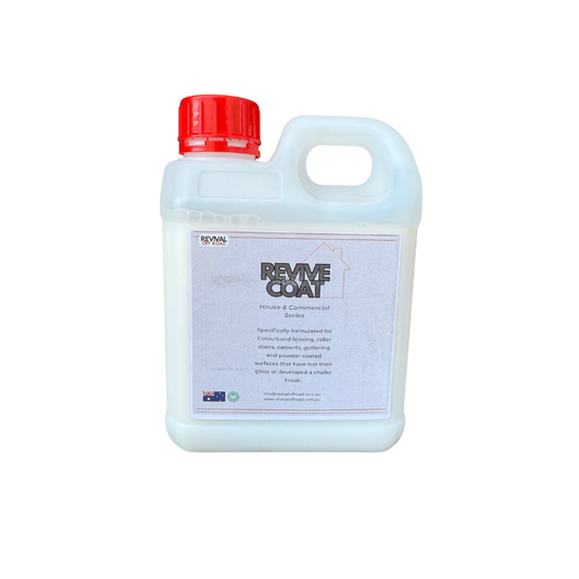 Restore faded powdercoat, colourbond and galvanised surfaces in minutes.